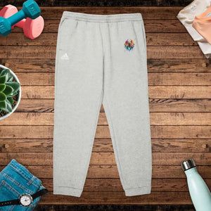 Cancer Zodiac Sign Fleece Joggers Unisex Comfort - Dipaliz - Grey Heather / Xs