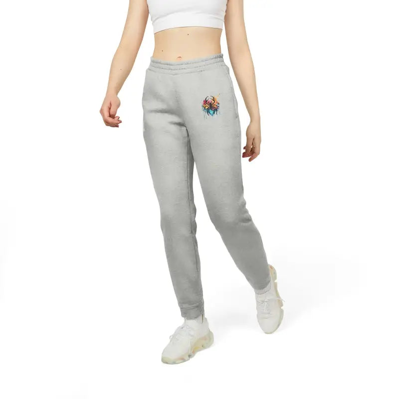 Cancer Zodiac Adidas Fleece Joggers: Ultimate Comfort & Style - Trousers