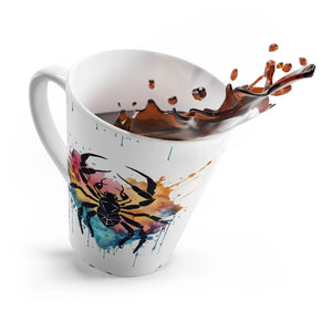 Cancer Zodiac Latte Mug - Ceramic 12 Oz Astrology - Dipaliz - Mugs