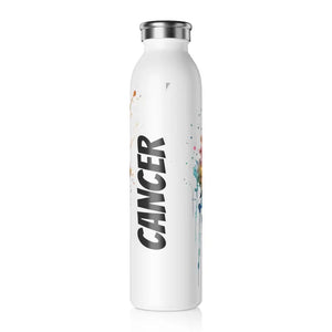 Slim Water Bottle Double Walled Cosmic Hydration - Dipaliz - 20oz / White - Bottles