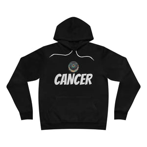 Cancer Zodiac Sign Hoodie - Sponge Fleece Pullover - Dipaliz - Black / Xs - Hoodies