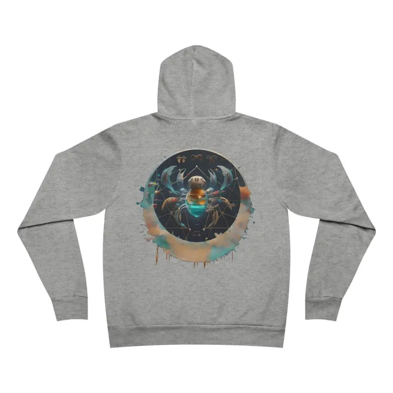 Cozy Cancer Zodiac Sponge Fleece Hoodie: Ultimate Style & Comfort - Hoodie