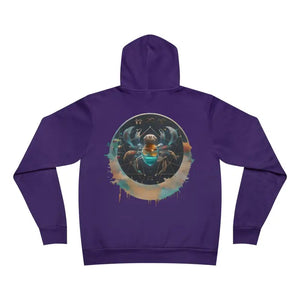 Cancer Zodiac Sign Hoodie - Sponge Fleece Pullover - Dipaliz - Hoodies