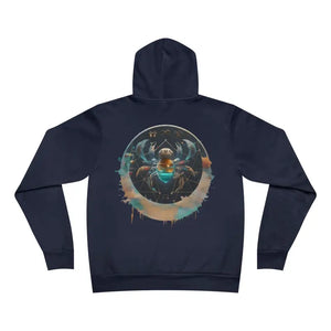 Cancer Zodiac Sign Hoodie - Sponge Fleece Pullover - Dipaliz - Hoodies