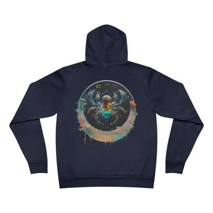 Cozy Cancer Zodiac Sponge Fleece Hoodie: Ultimate Style & Comfort - Hoodie