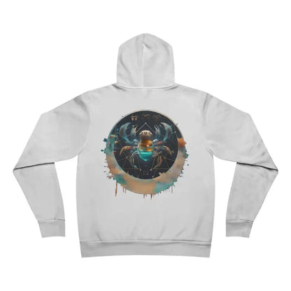 Cozy Cancer Zodiac Sponge Fleece Hoodie: Ultimate Style & Comfort - Hoodie