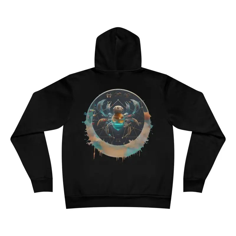 Cozy Cancer Zodiac Sponge Fleece Hoodie: Ultimate Style & Comfort - Hoodie