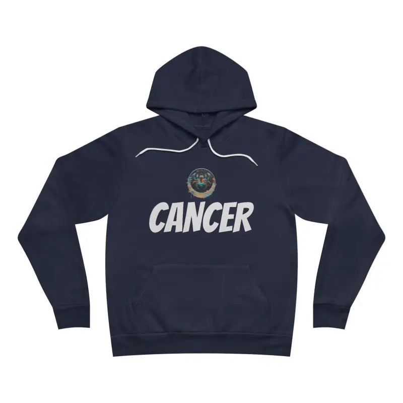 Cozy Cancer Zodiac Sponge Fleece Hoodie: Ultimate Style & Comfort - Navy / Xs Hoodie