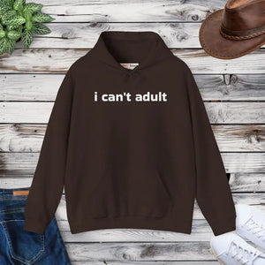 Funny Hooded Sweatshirt - Ultra Soft Casual Hoodie - Dipaliz - s / Dark Chocolate - Hoodies