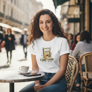 I Can’t Even Retro Math T-shirt - T-shirts - m