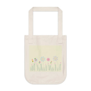 Wildflowers Canvas Tote Bag – Durable Eco Carry - Dipaliz - Bags