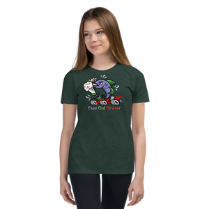 Cape Cod Cruiser Youth Tee - Premium Ring-spun Cotton - Dipaliz - T-shirts - s