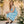 Capri Blue Floral Midi Dress – Built-in Bra - Dipaliz - Dresses - Xs