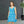 Capri Blue Hexagon Skater Dress – Casual Chic - Dipaliz - Dresses - Xs
