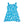 Capri Blue Hexagon Skater Dress – Casual Chic - Dipaliz - Dresses - Xs