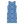 Capri Blue Ikat Bodycon Recycled Polyester Dress - Dipaliz - Dresses - s
