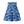 Capri Blue Ikat Skater Skirt - Flowy a Line Casual - Dipaliz - Skirts - Xs