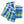 Capri Blue Madras Napkins – Cotton Set of 4 - Dipaliz - Cloth