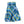 Capri Blue Madras Skater Skirt - Flared Casual - Dipaliz - Skirts - s