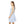 Capri Blue Nautical Pattern Skater Dress - Dipaliz - Dresses - s
