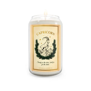 Capricorn Soy Candle – Natural Wax 13.75oz - Dipaliz - Candles
