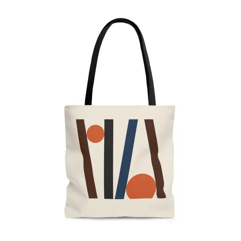 Unlock Style: Abstract Lines Tote Bag Sensation - Large Bags