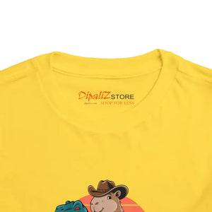 Capybara & T-rex Toddler Short Sleeve Tee - Dipaliz - T-shirts