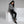 Cardio Queen Women’s Black Joggers | Double White Stripe Track Pants - s