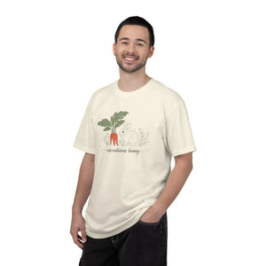 Relaxed Carrot Garden Tee - Adventurous Bunny Graphic - Dipaliz - T-shirts
