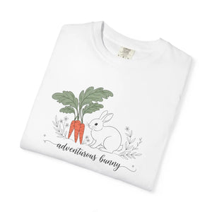 Relaxed Carrot Garden Tee - Adventurous Bunny Graphic - Dipaliz - T-shirts