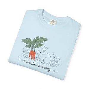 Relaxed Carrot Garden Tee - Adventurous Bunny Graphic - Dipaliz - T-shirts