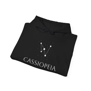 Soft Cassiopeia Constellation Hoodie Star Map Pullover - Dipaliz - Sweatshirts