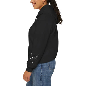 Soft Cassiopeia Constellation Hoodie Star Map Pullover - Dipaliz - Sweatshirts