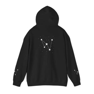 Soft Cassiopeia Constellation Hoodie Star Map Pullover - Dipaliz - Sweatshirts
