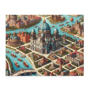 City Castle Puzzle Magic - Mystical Jigsaw for Home Decor - Dipaliz - 14’’ × 11’’ (252 Pcs)