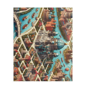 City Castle Puzzle Magic - Mystical Jigsaw for Home Decor - Dipaliz