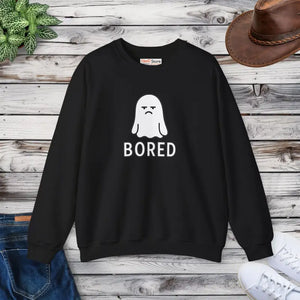 Casual Boredom Sweatshirt - Unisex Comfy Crewneck - Dipaliz - Black / s - Sweatshirts