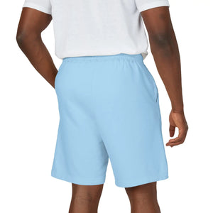 Casual Graphic Sweat Shorts, Minimal Abstract Patch Design