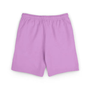 Casual Graphic Sweat Shorts, Minimal Abstract Patch Design