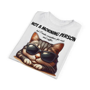 Not a Morning Person Cozy Coffee Unisex Tee - Dipaliz - T-shirts