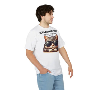 Not a Morning Person Cozy Coffee Unisex Tee - Dipaliz - T-shirts