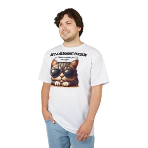 Not a Morning Person Cozy Coffee Unisex Tee - Dipaliz - T-shirts