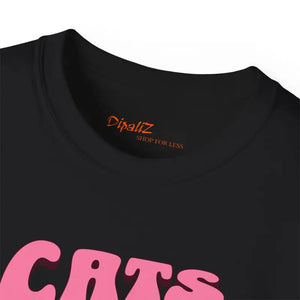 Ultra Cotton Tee - Cat Coffee Lover Design - Dipaliz - T-shirts