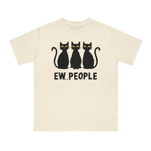Sassy Three Cats Tee - Organic Cotton Cat Lovers - Dipaliz - T-shirts