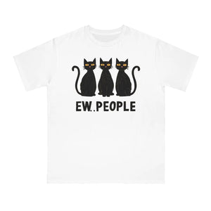 Sassy Three Cats Tee - Organic Cotton Cat Lovers - Dipaliz - T-shirts