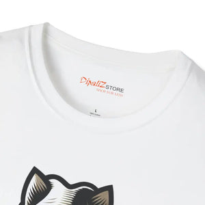 Cat with a Hat Cotton Tee - Whimsical Women’s Fashion - Dipaliz - T-shirts