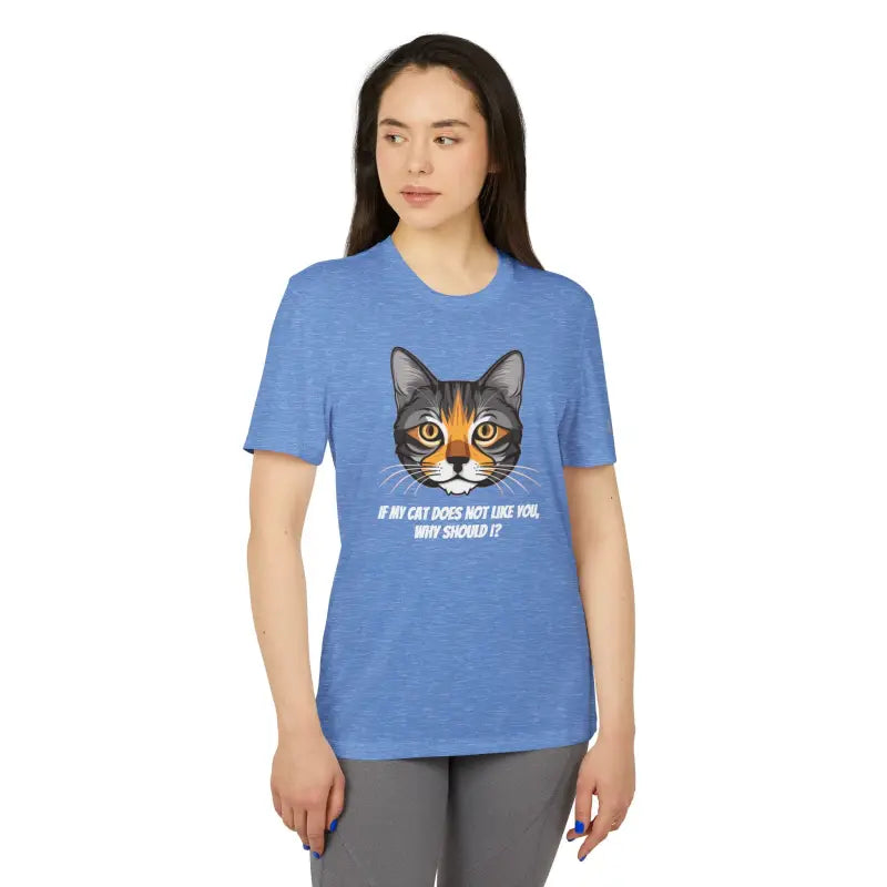 Cat Approved Recycled Adidas Tee: Style Meets Sustainability - T-shirt