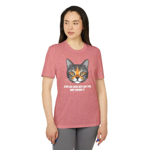 Eco Polyester Adidas Tee - Cat Approved Recycled - Dipaliz - T-shirts - s