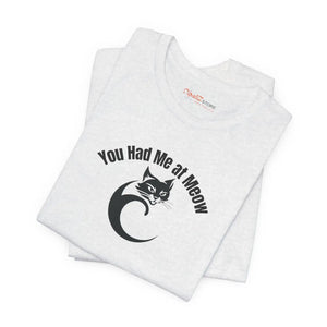 Soft Purrfect Unisex Jersey Tee Cat Lovers Cotton - Dipaliz - T-shirts