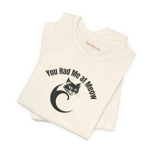 Soft Purrfect Unisex Jersey Tee Cat Lovers Cotton - Dipaliz - T-shirts
